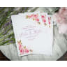 1_Custom Full Color 5 x 7 Inch Invitation Cards (Metallic Pink Imprint) - Imprint Invitation Card