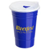 Blue Fiesta Plastic Cup - 