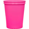 Hot Pink - Plastic Cup