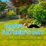 Pre-Packaged Happy Father&rsquo;s Day Yard Letters - Father\'s Day