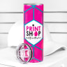 03_20 Oz. Custom Printed Fluorescent Stainless Steel Tumblers - 20oz Tumblers