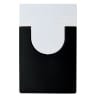 Black Stand with Microfiber Cloth - Microfiber Cloth
