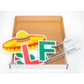 Pre-Packaged Let&rsquo;s Fiesta Yard Letters - Sombrero

