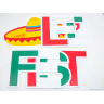 Pre-Packaged Let&rsquo;s Fiesta Yard Letters - Fiesta
