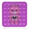 01Full Color Silicone Push Pop Bubble Fidget Toys - Stress Reliever Fidget Toys