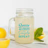 16 Oz Custom Mason Jars With Handles - 