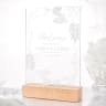 Custom LED Acrylic Light Stands - 