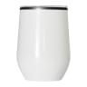 12 Oz Double Wall Stainless Wine Tumblers - White - Stainless Wine Tumbler