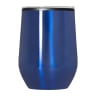 12 Oz Double Wall Stainless Wine Tumblers - Blue - Drinkware
