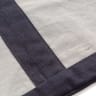 Blank Two Tone Cotton Canvas Tote Bags - Edge Details - Shopper