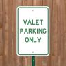 Valet Parking - Custom Parking Signs