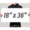 18 x 36 Inch  - Giant Checks