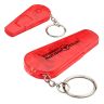 Red - Key Holders-with Flashlight &amp;amp; Whistle