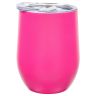 12 Oz. Laser Engraved Stainless Steel Wine Tumblers Pink Blank - Travel Mugs