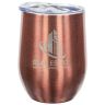 12 Oz. Laser Engraved Stainless Steel Wine Tumblers Rose Gold - Tumbler