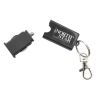 Black USB Car Charger Keychains - Car Charger