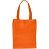 Custom Gift Bag - 80GSM Non Woven Tote Bags - Orange Blank - Tote Bags