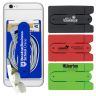 01Two Function Soft Silicone Cell Phone Kickstand and Wallet - Phone Accessories