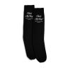 Custom Logo Socks - Black - Imprint Socks