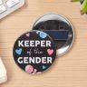 2.5 Inch Round Wearable Clothing Magnet Buttons - Magnet