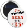 2.5 Inch Round Wearable Clothing Magnet Buttons - Imprint Buttons