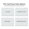 Punch Hole Options - Pvc Card