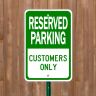 Reserved Parking - Parking Signs