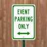 Event Parking - Custom Parking Signs