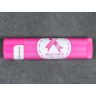 Hot Pink Lip Balm Tube with Full Imprint Colors - Side View - Sunscreen