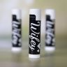White Natural Beeswax Lip Balm with One Imprint Color - Lip