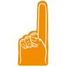 Orange 16&quot; Foam Hand - Cheering Accessories-cheering Mitts