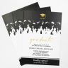 Custom Full Color 5 x 7 Inch Invitation Cards - Graduation (Metallic Gold Imprint) - Imprint Invitation Card