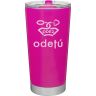 Neon Pink - Stainless Steel Cup