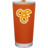 Neon Orange - Metal Coffee Cup