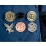 Staged Label pins - Graduation Cap
