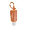 Custom Silicone Bottle Holders for 1oz Hand Sanitizers - Orange - 