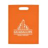 Heat Sealed Non -Woven Exhibition Tote Bags - Orange Printed - Tote Bags