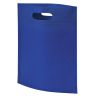 Heat Sealed Non -Woven Exhibition Tote Bags - Royal Blue Blank - Budget Shopper