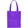Custom Gift Bag - 80GSM Non Woven Tote Bags - Purple Blank - Non-woven