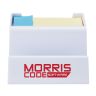 White Handy Media Card Stand - Memo Pad &amp;amp; Paper Holders
