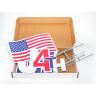 Pre-Packaged Happy 4th Of July Yard Letters - July