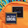 3 Inch Square Wearable Clothing Magnet Buttons - Clothing