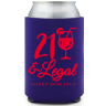 Purple - Imprint Can Coolers
