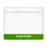 Visitor - Green - Visitor Badge Holder