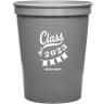 Metallic Silver - Plastic Cup