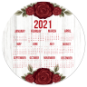 Mouse Pad Calendar 2021 #124376 - Calendar Custom Made