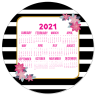 Mouse Pad Calendar 2021 #124388 - Imprint Mouse Pads