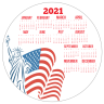 Mouse Pad Calendar 2021 #124612 - Calendar
