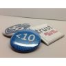 1 1/2 Inch Round Custom Buttons - Imprint Buttons