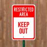 Restricted Area - Custom Parking Signs
